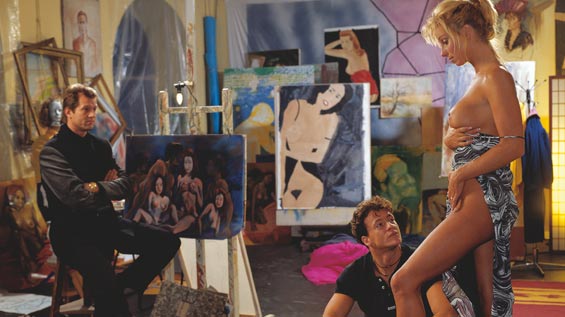 The Artist and his Models - Der Maler und seine Modelle